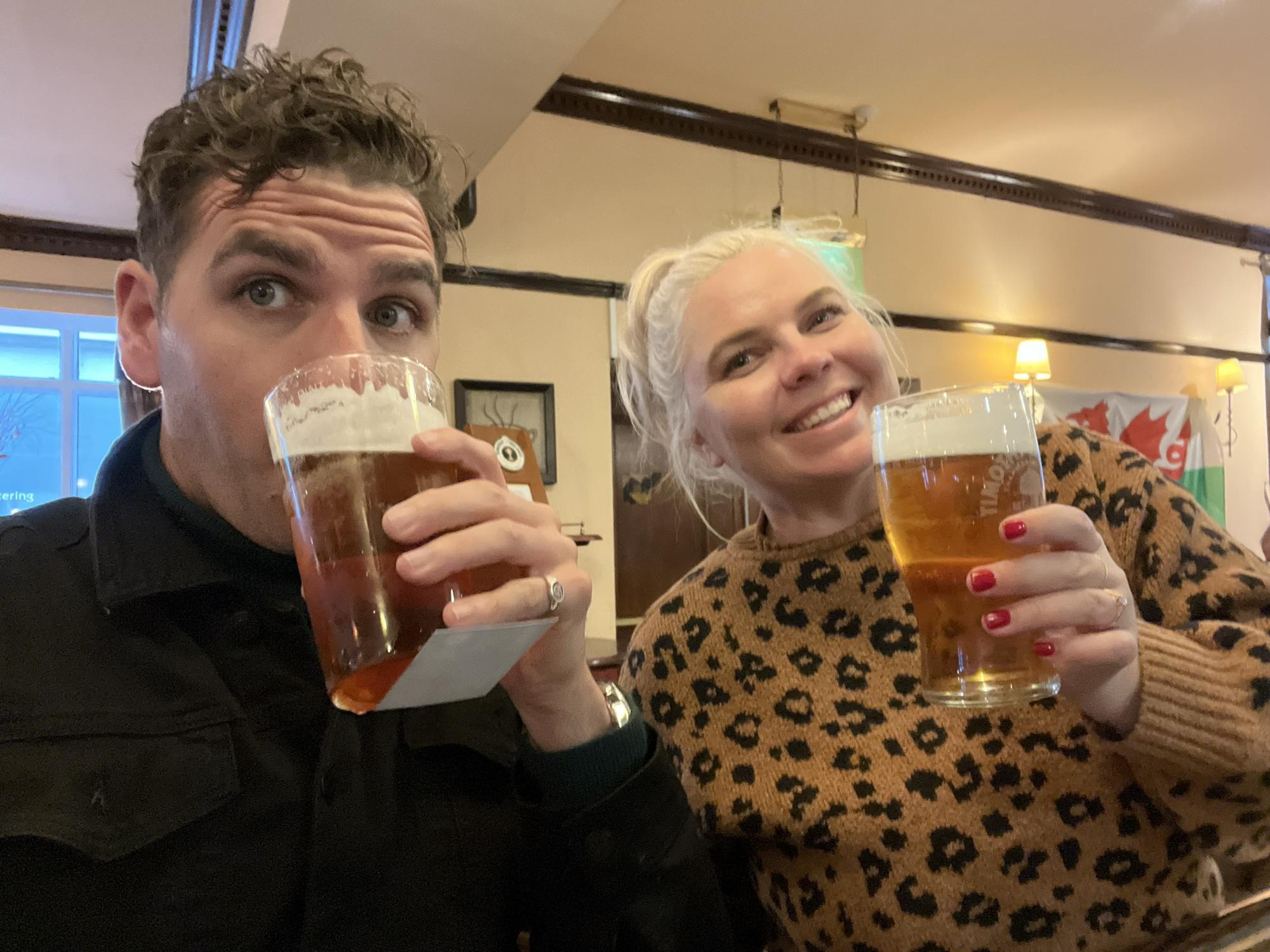 At a Tavern in Llandudno, Wales