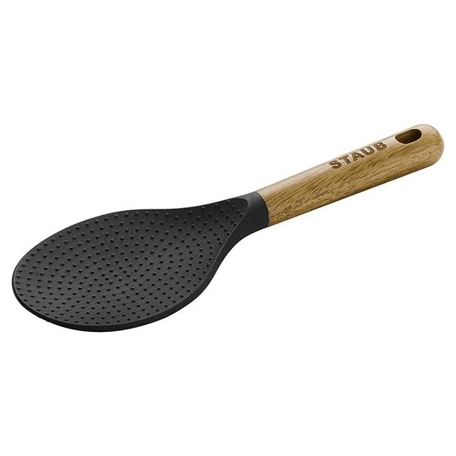 Le Creuset Revolution Bi-Material Saute Spoon, 13.5 x 2.5, Oyster