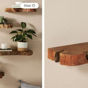 Takara Live-Edge Shelf