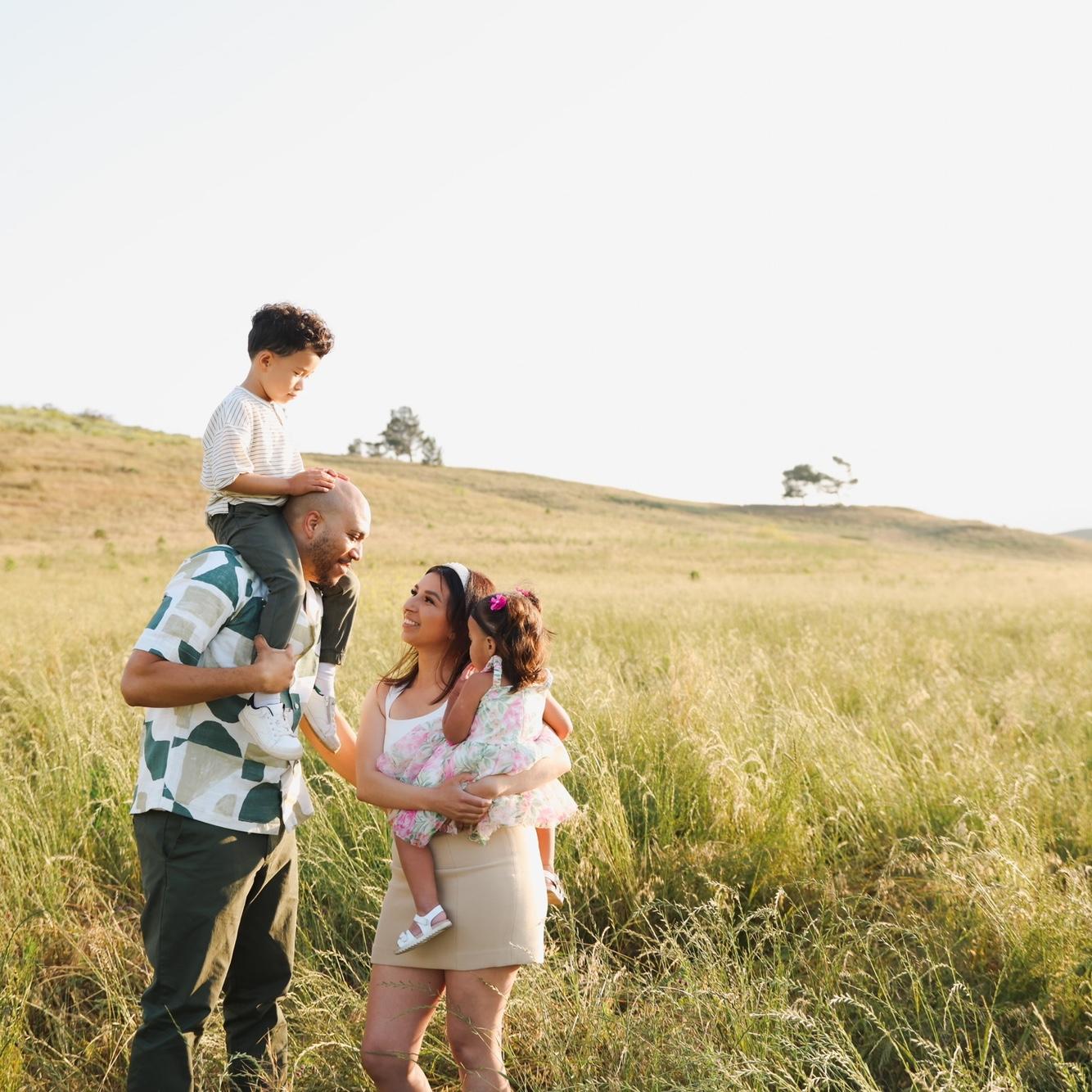 Today, surrounded by their two wonderful children, Chris and Favy are filled with joy as they prepare to marry and start their next chapter together.