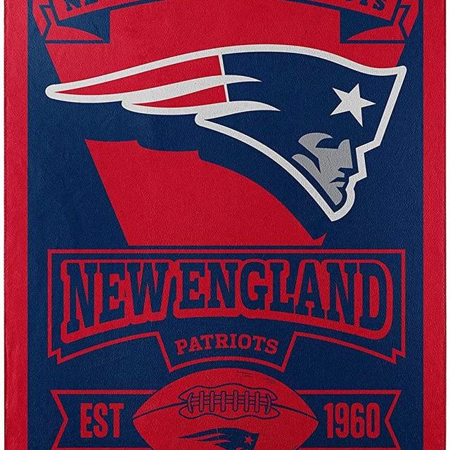 The Northwest Company Officially Licensed NFL Marque Printed Fleece Throw Blanket, 50" x 60", Team Color