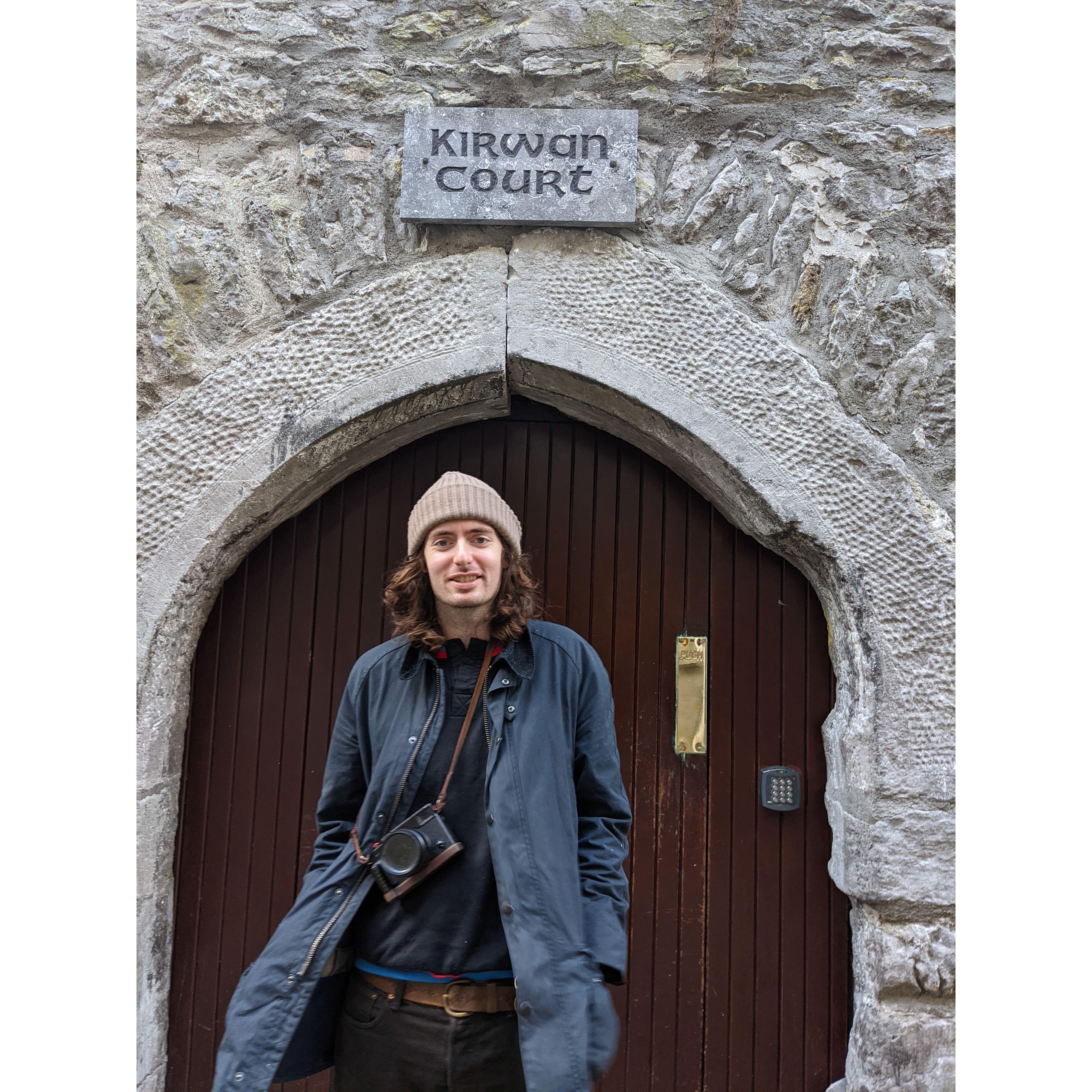 Joe’s family name is originally from county Galway, where it’s more common to see around