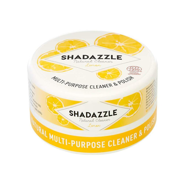 Shadazzle Natural All Purpose Cleaner and Polish – Eco friendly Multi-purpose Cleaning Product – Cleans & Polishes any washable surface (Lemon)