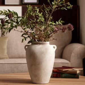 Buy Natural Country Ceramic Lydford Medium Textured Flower Vase from Next USA