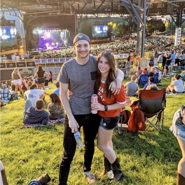 The concert where he said "I love you" for the first time