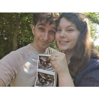 The day we first saw our baby