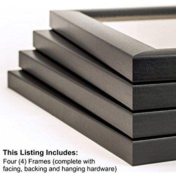 18 by 24-Inch Picture Frame 4-Piece Set