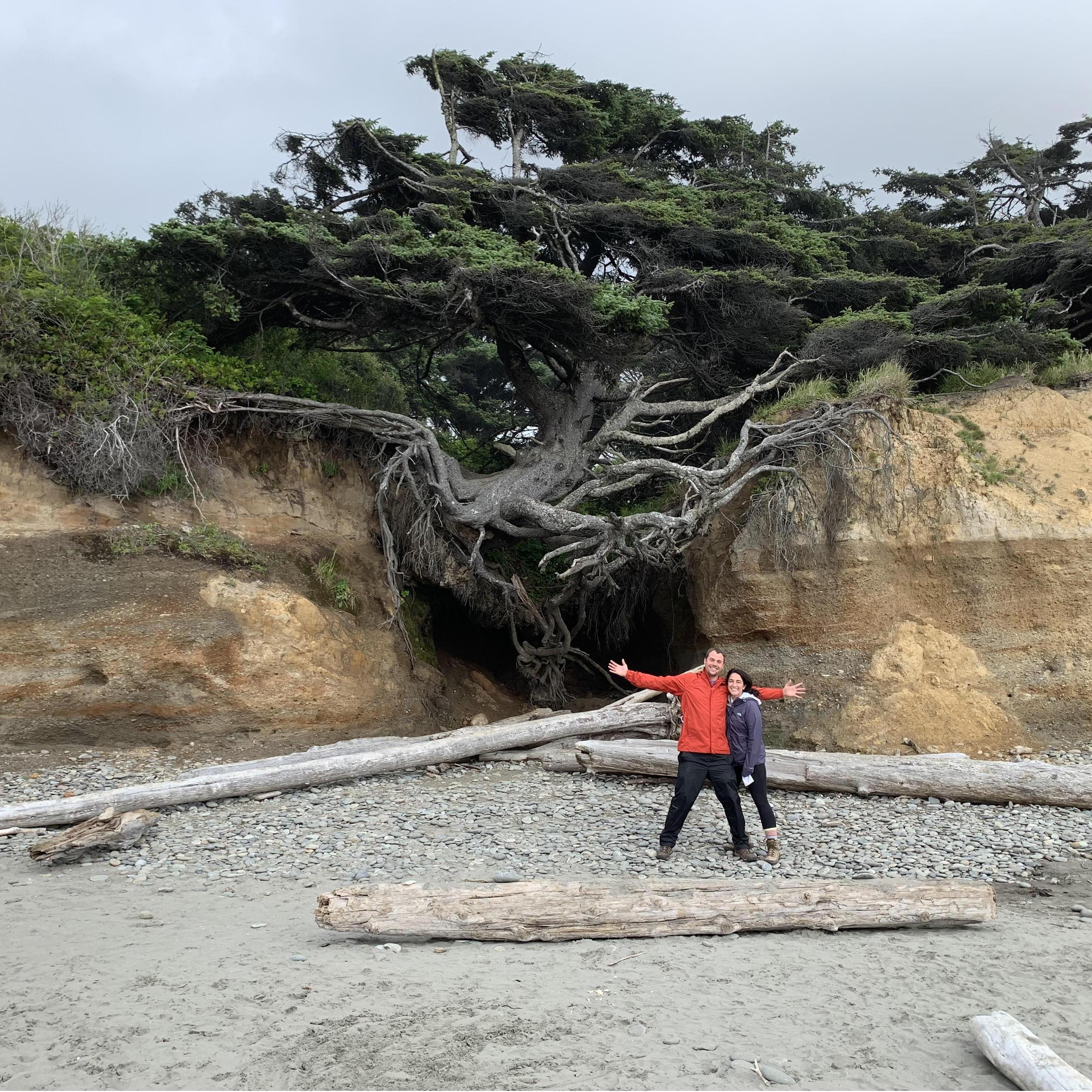 We had an intimate local vacation to the Kalaloch Lodge and visited Ruby Beach