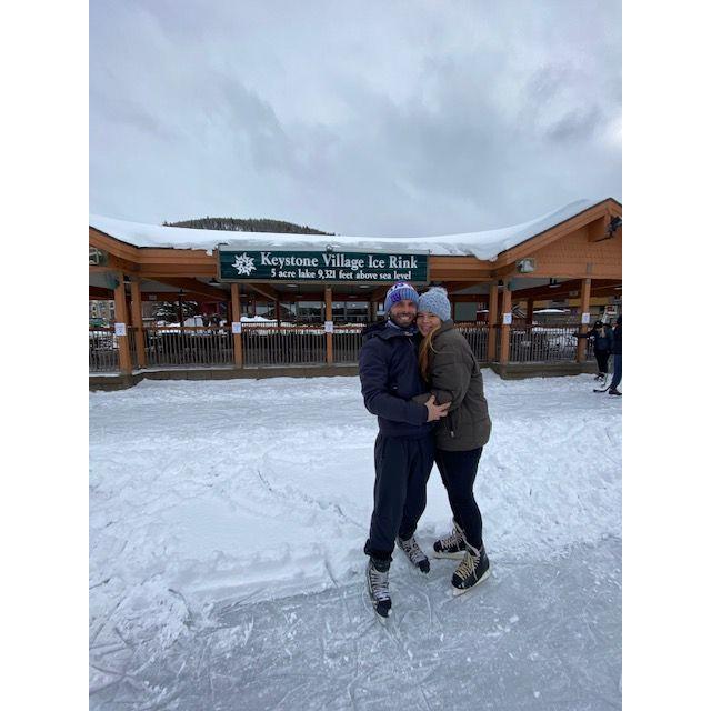 Ice Skating in Keystone Village