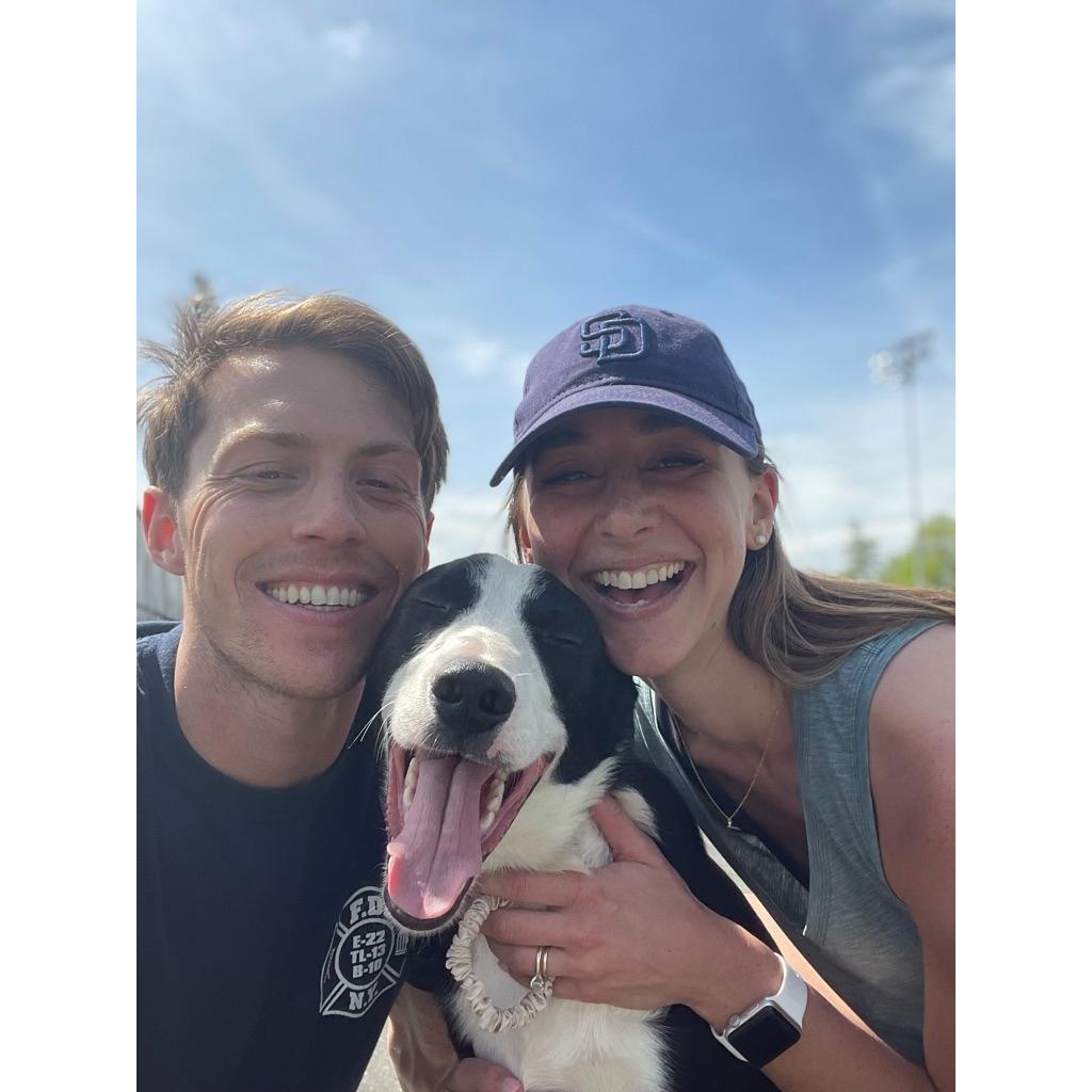 ... and we can't forget Boone! xoxo