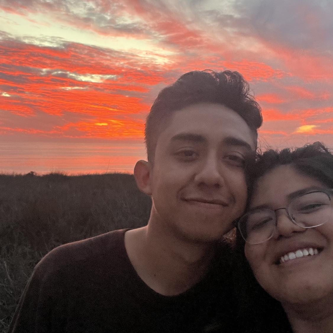 One of the most beautiful sunsets