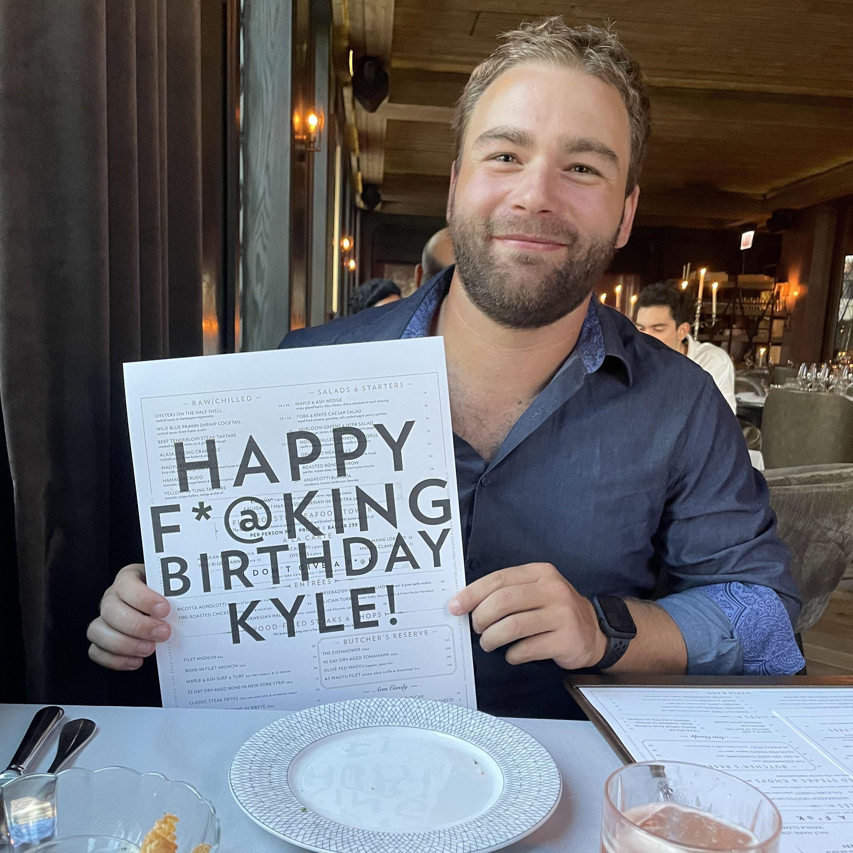 June 2022 - Kyle's 28th Birthday!