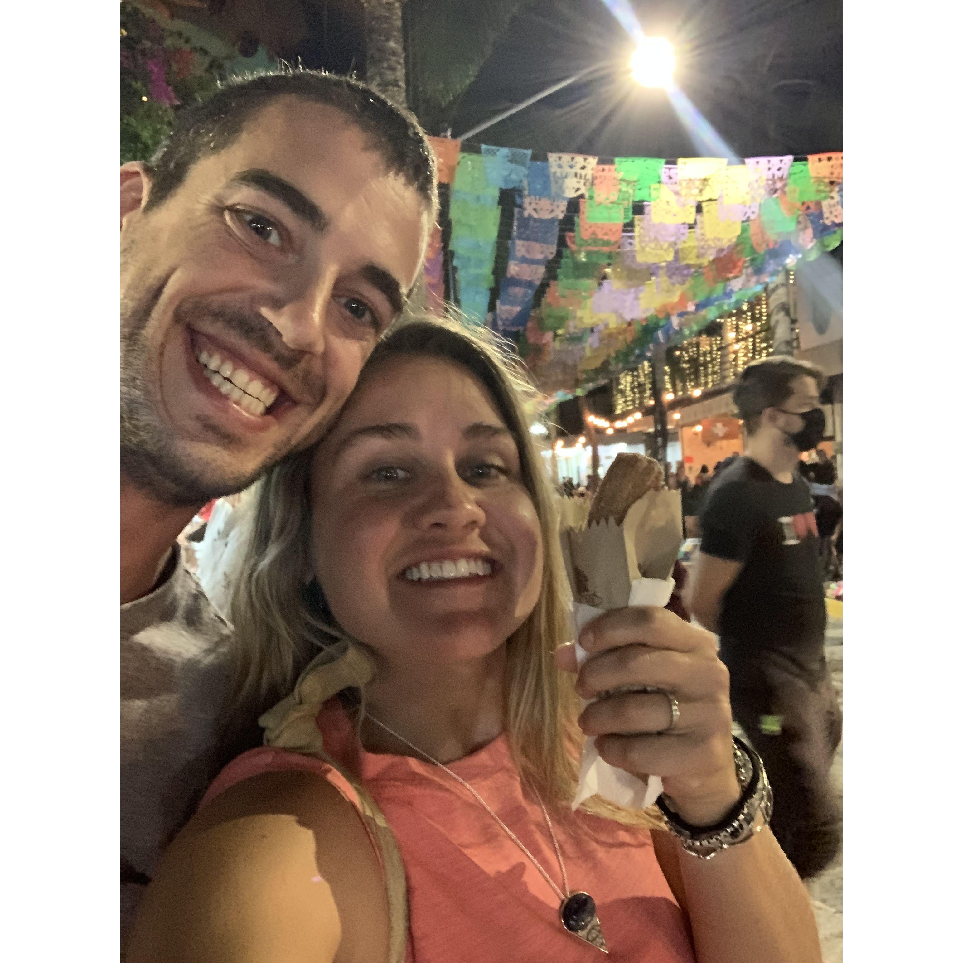 Sayulita! A few days after we got engaged.