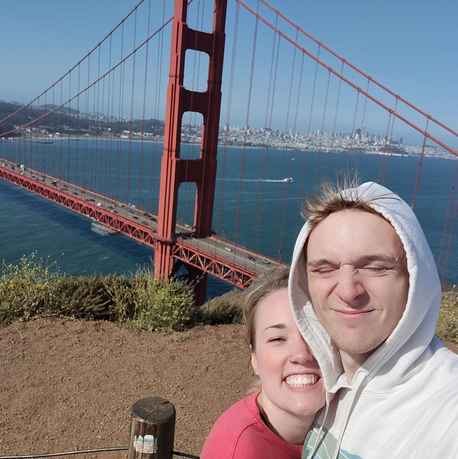 We stopped in San Francisco to explore and continued to stop at many beaches down the coast!