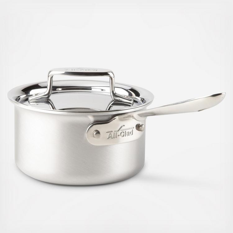 All-Clad d3 Curated 5.5-Quart Stockpot with Lid + Reviews | Crate & Barrel