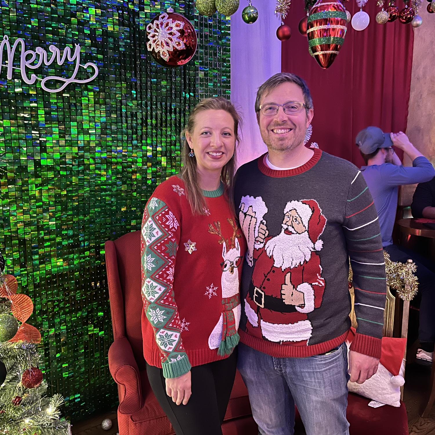 Rocking the Ugly Xmas Sweaters 12/2023