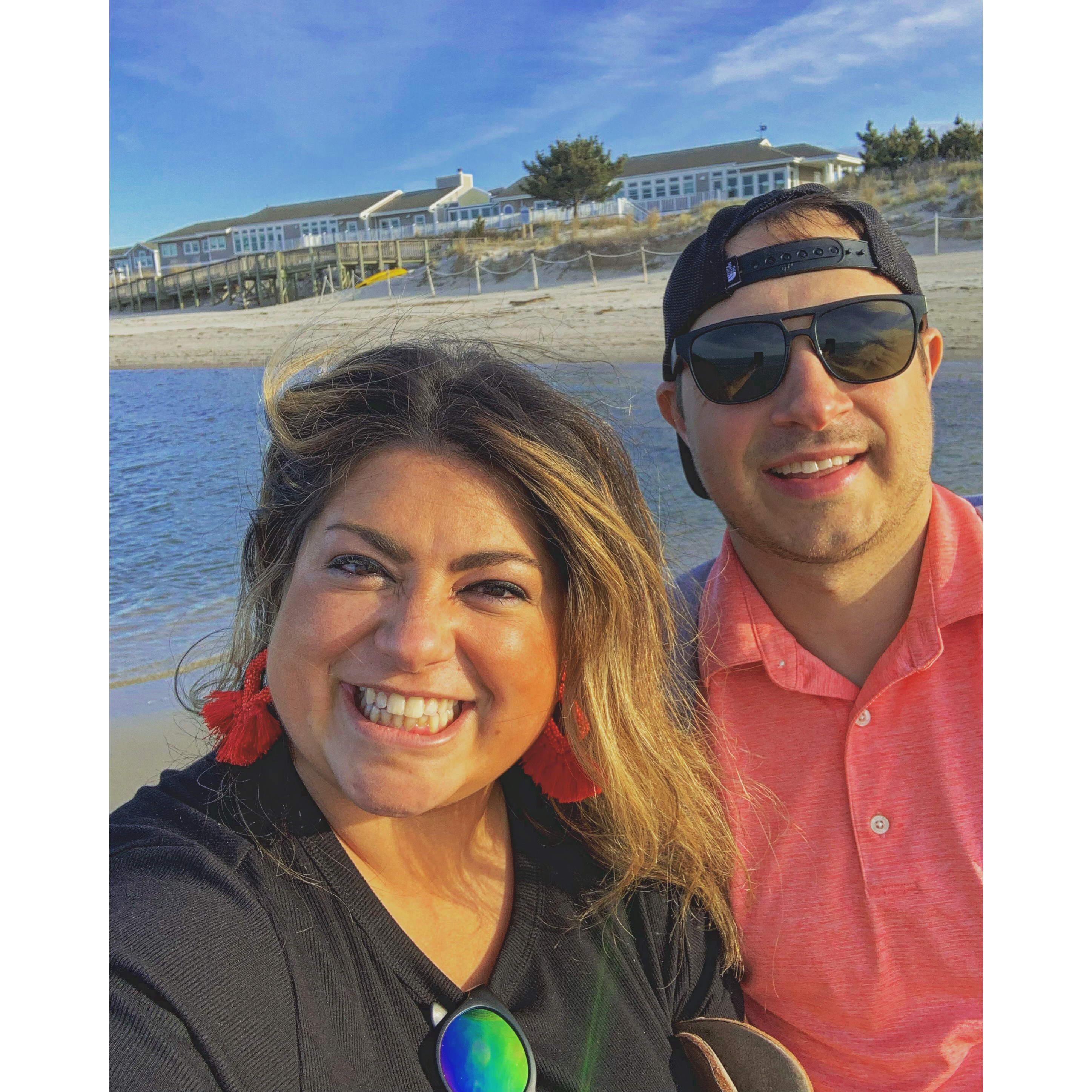 Celebrating one year until our wedding at Children's Beach House!