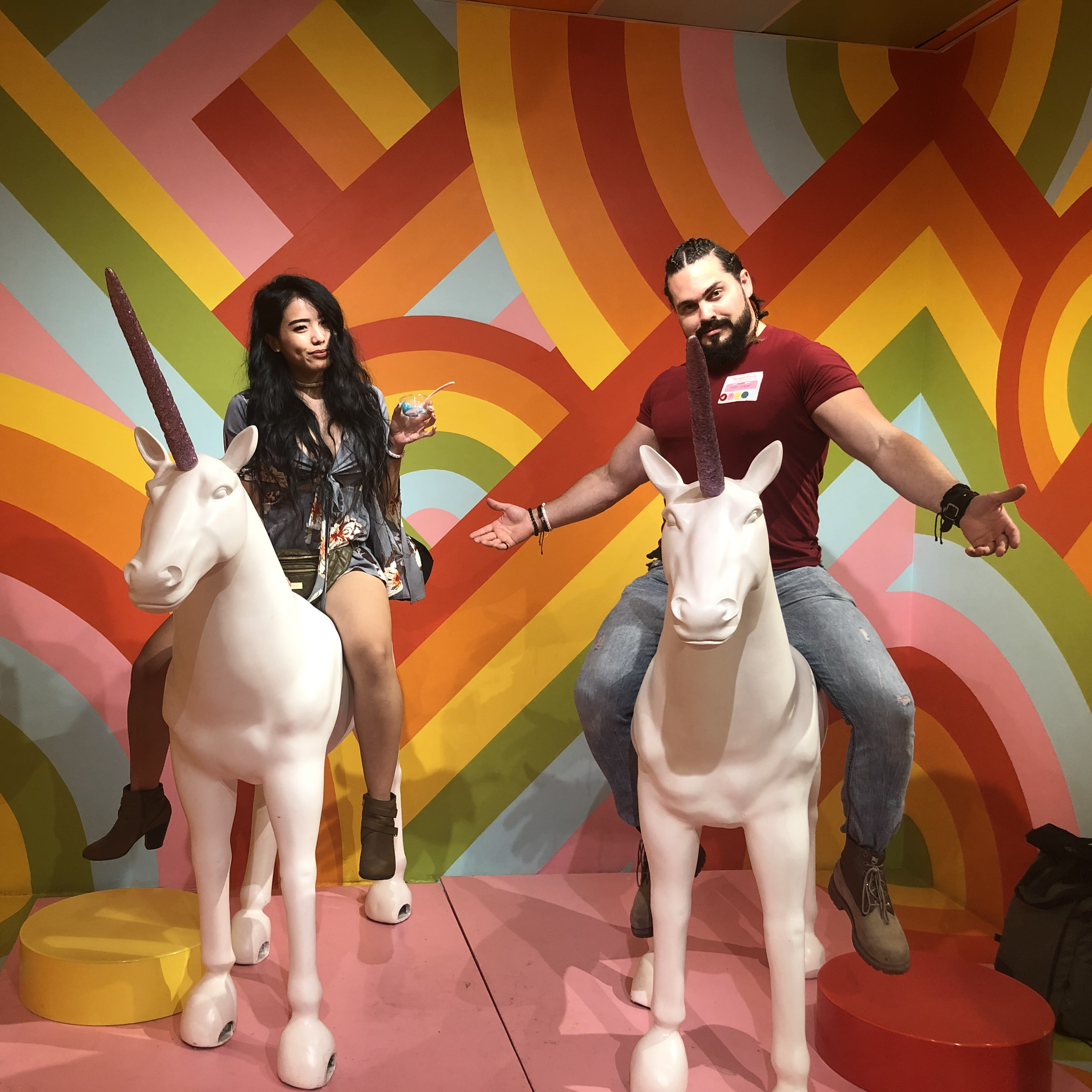 That time we took a unicorny photo.