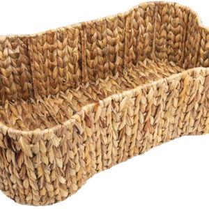 White River Home Bone-Shaped Dog Toy Storage Basket