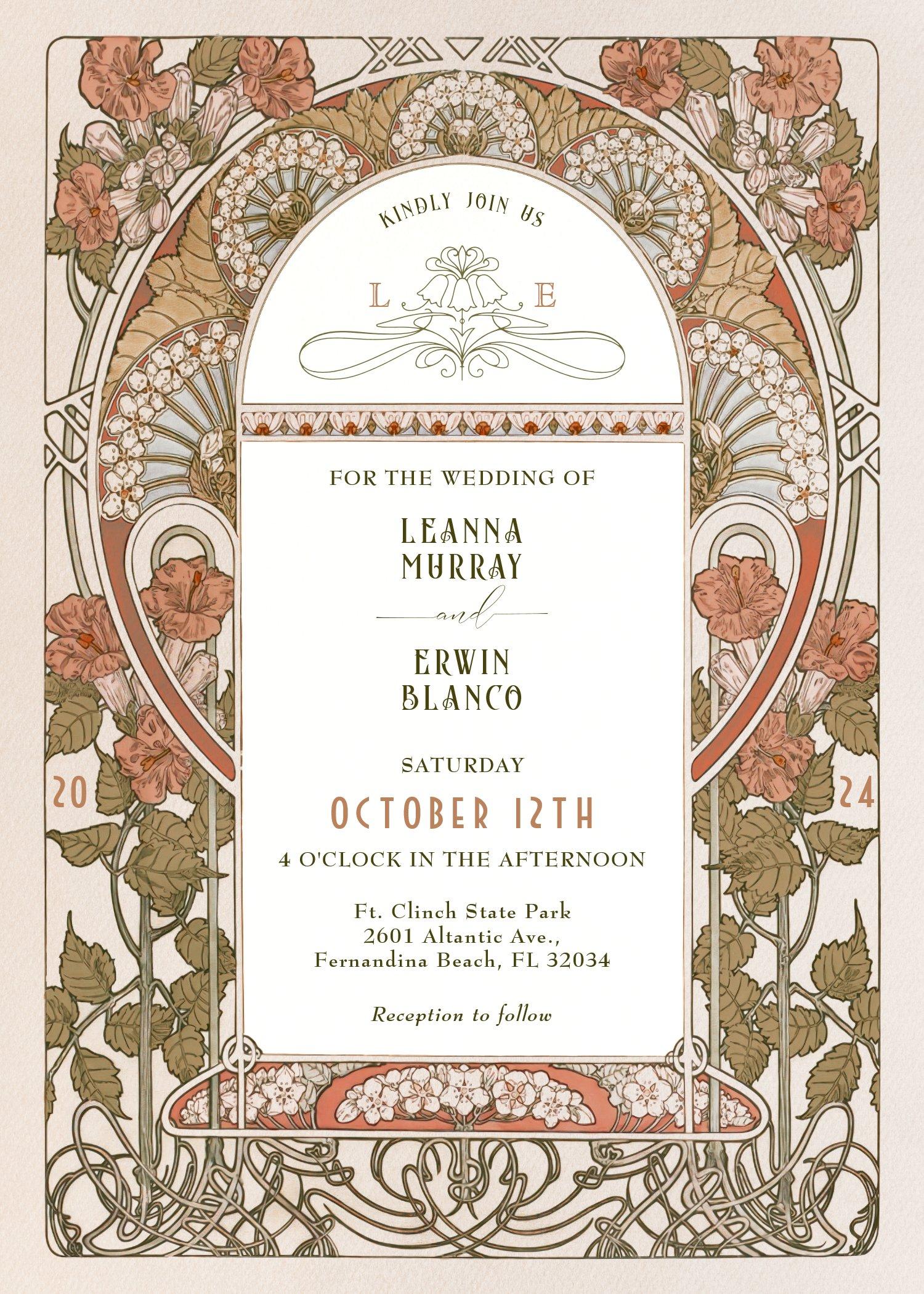 The Wedding Website of Leanna Murray and Erwin Blanco