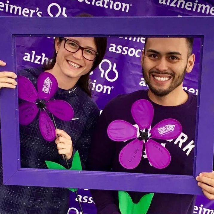Walk to End Alzheimers <3 very near to both of our hearts
