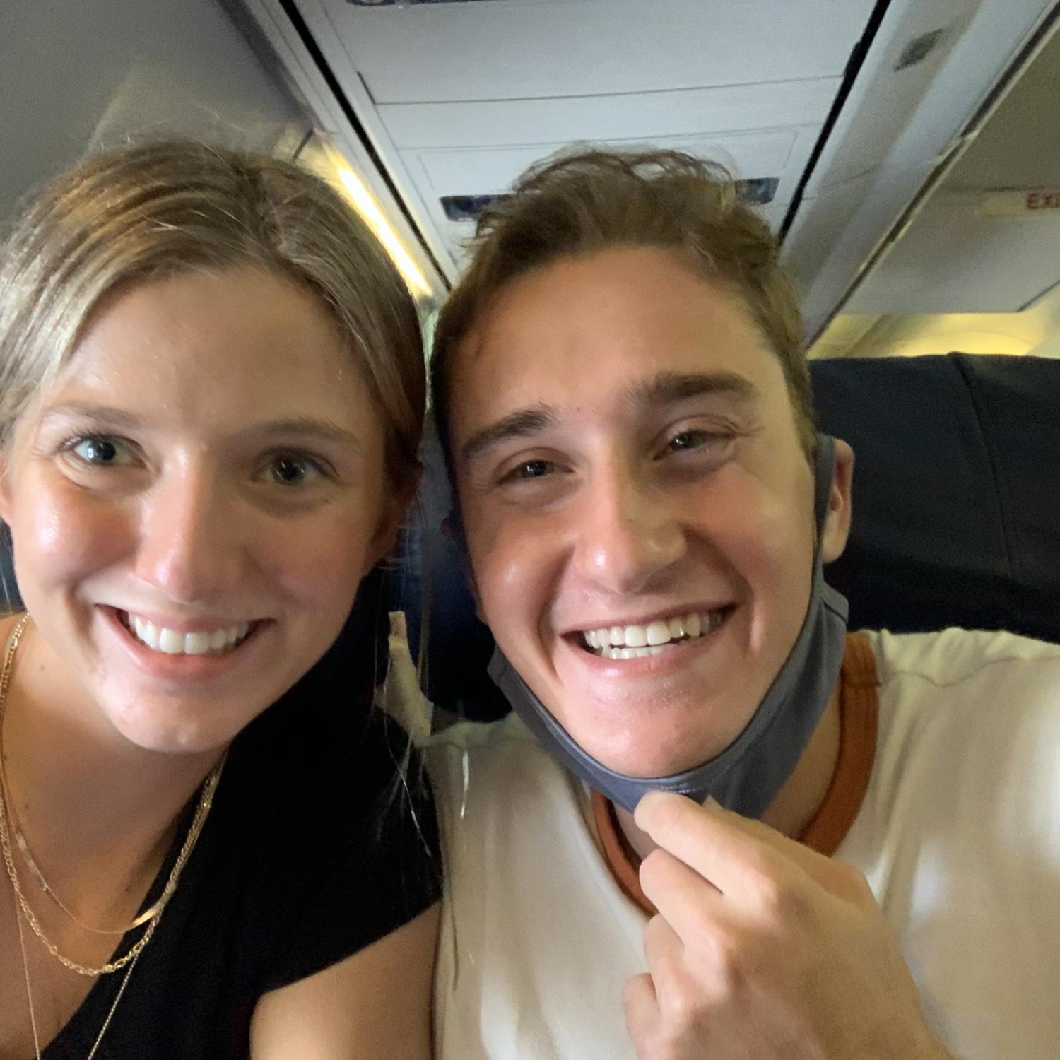 First flight together!