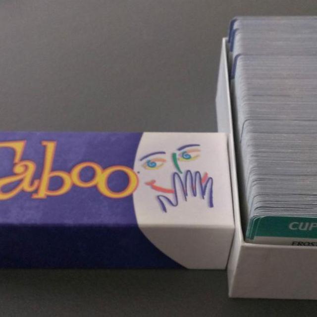 Details about   TABOO - Card Cards Deck 2000 Updated - Board Game Parts/Pieces Replacement