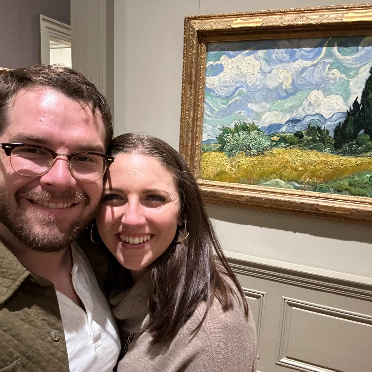 Evening at the MET - March 2023 - right before Kyle told me he loved me!