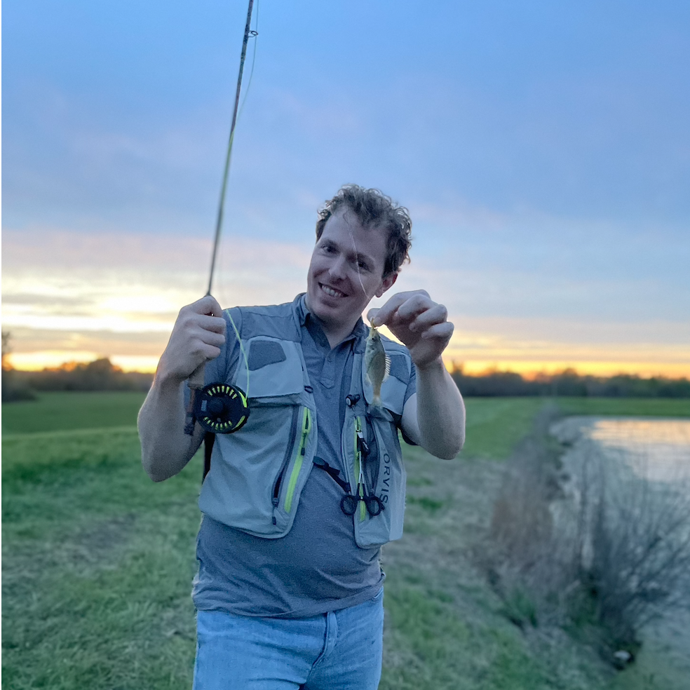 Fishing in Rich Hill, May 2021