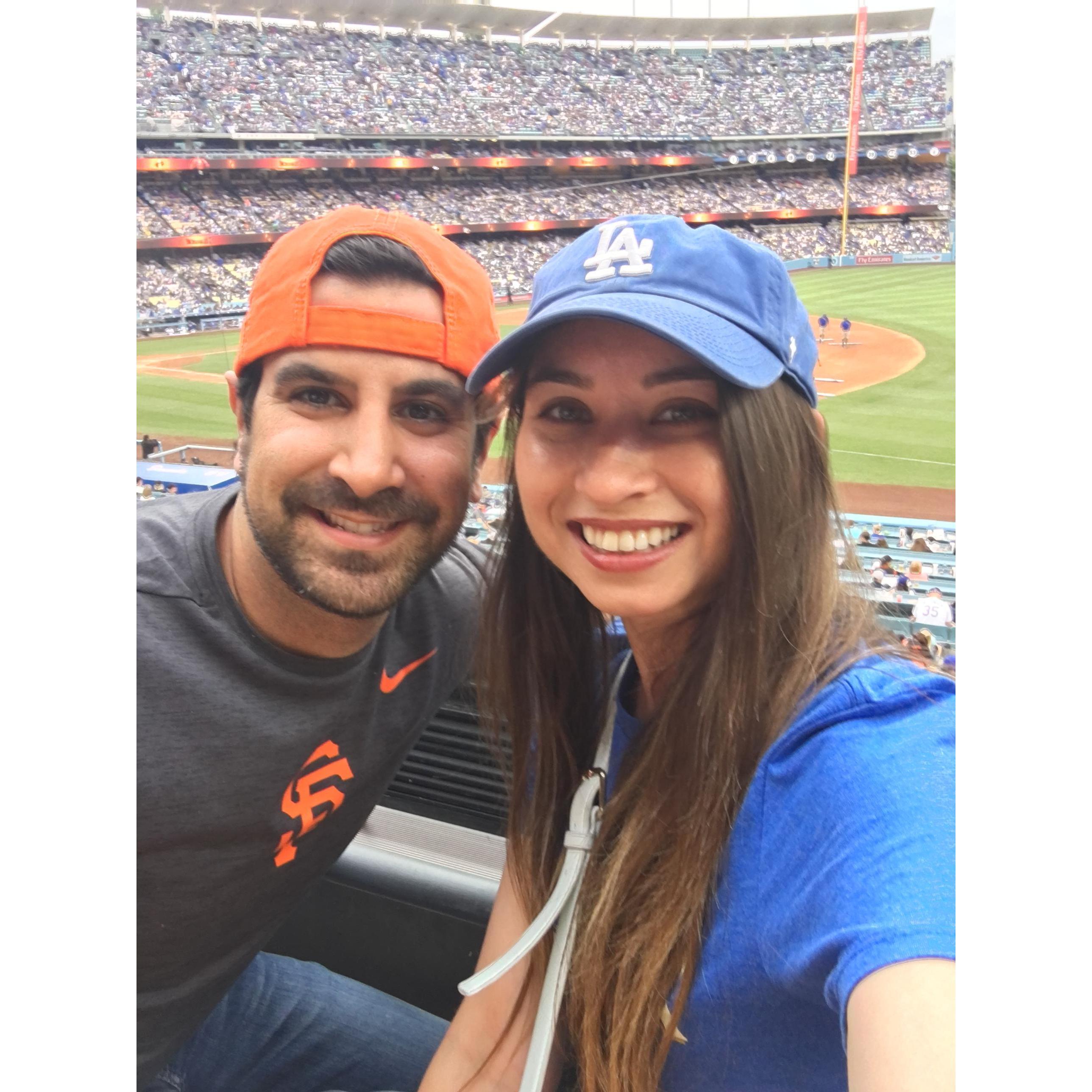 Annual Dodgers vs. Giants game