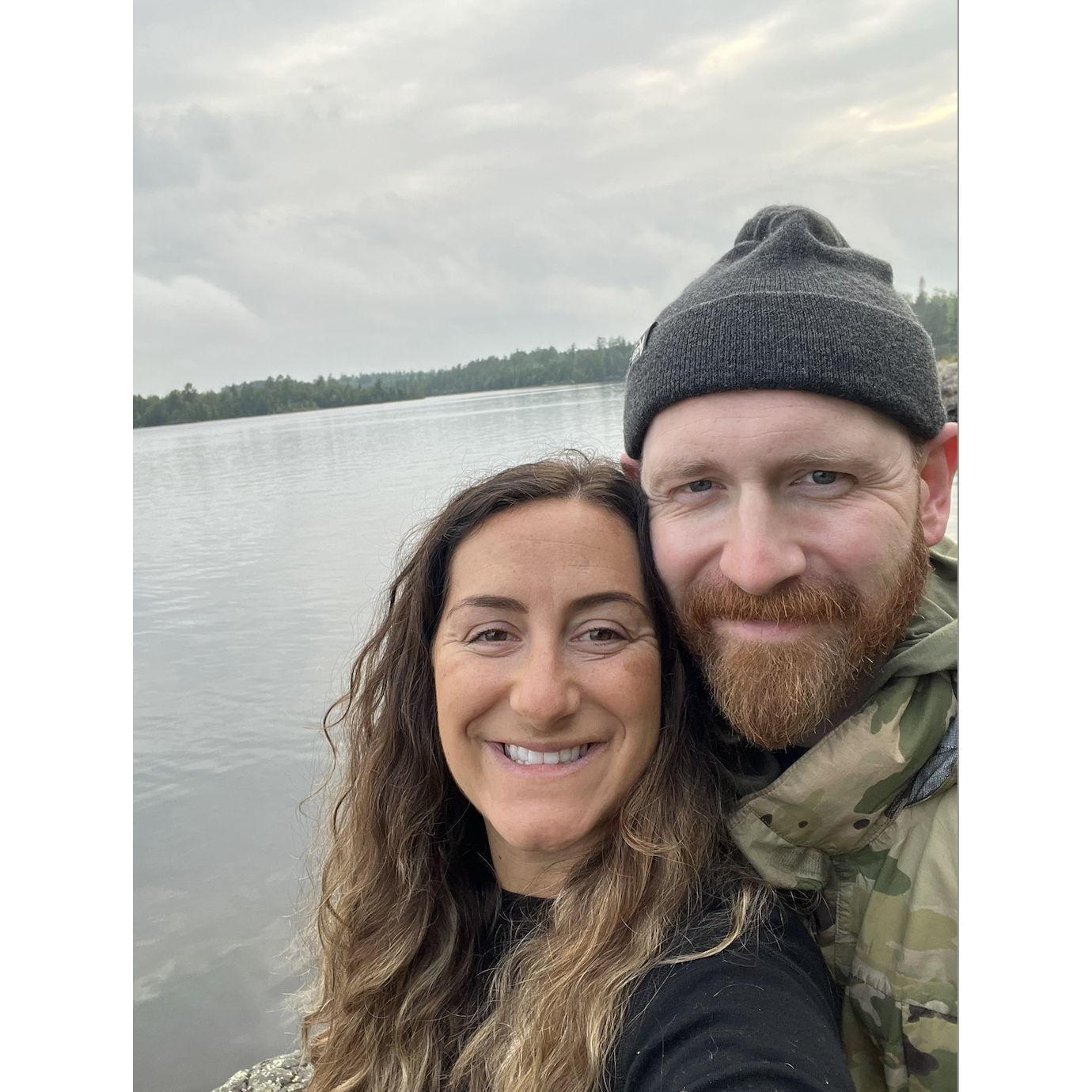 Our first Boundary Waters trip together!
