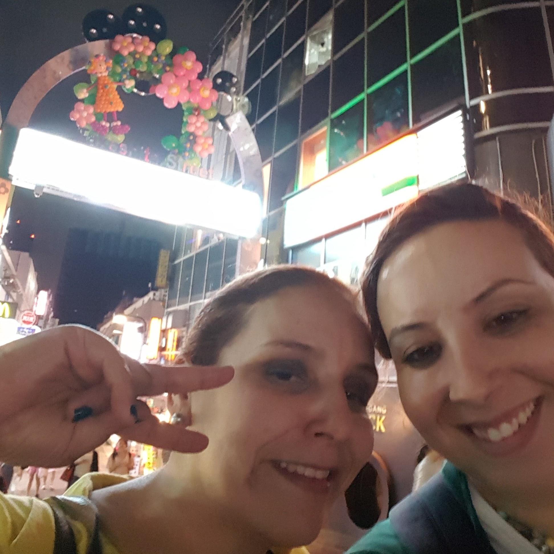 nothing like 2 sisters livin it up in Tokyo!