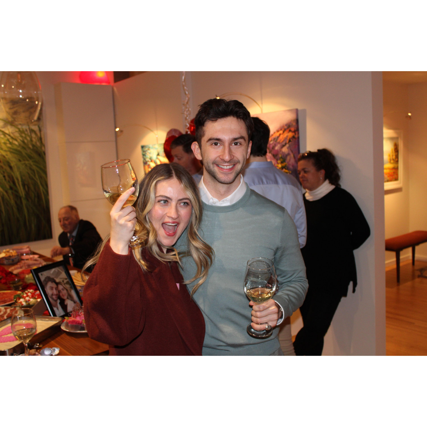 Our engagement party