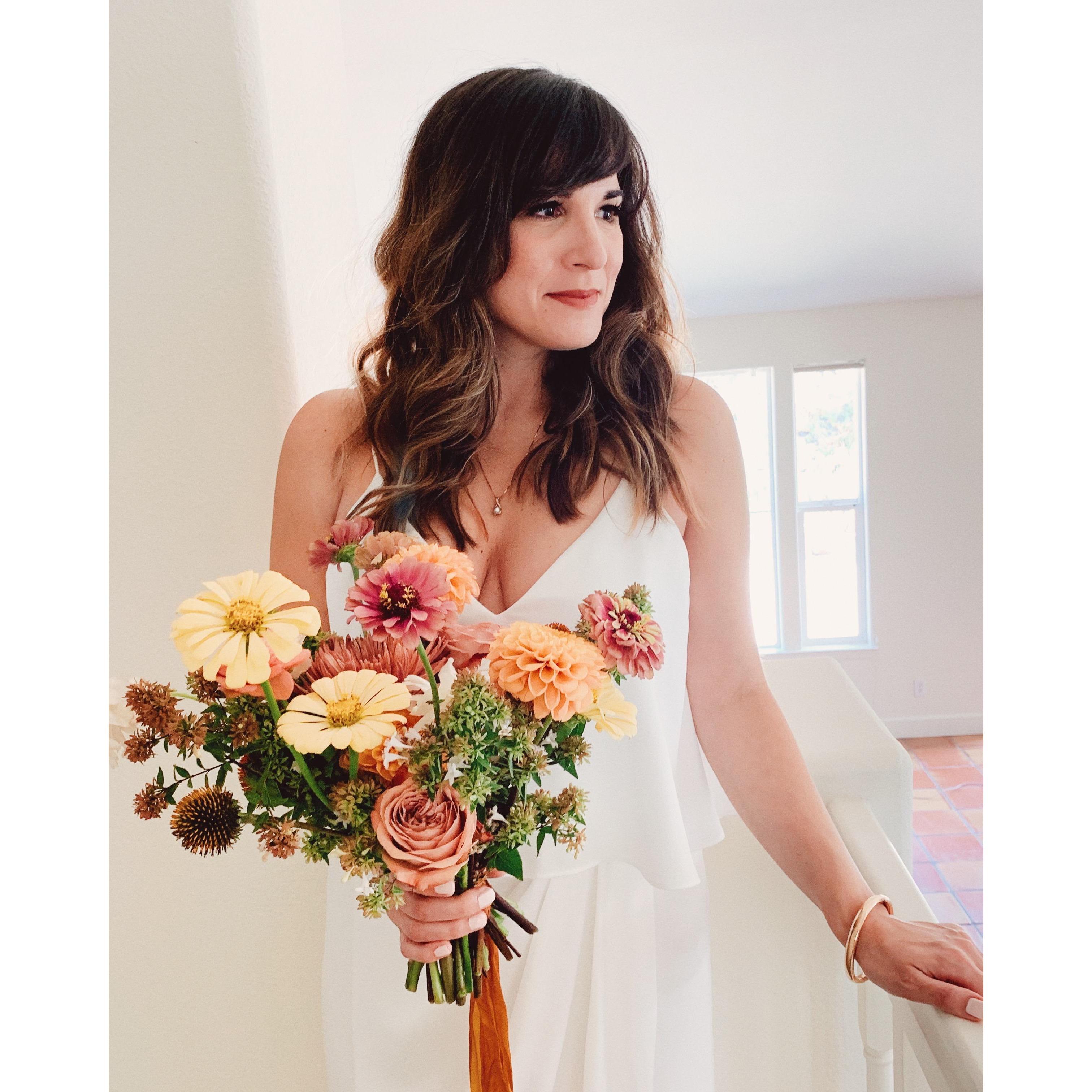 9.18.20 - our micro wedding day.