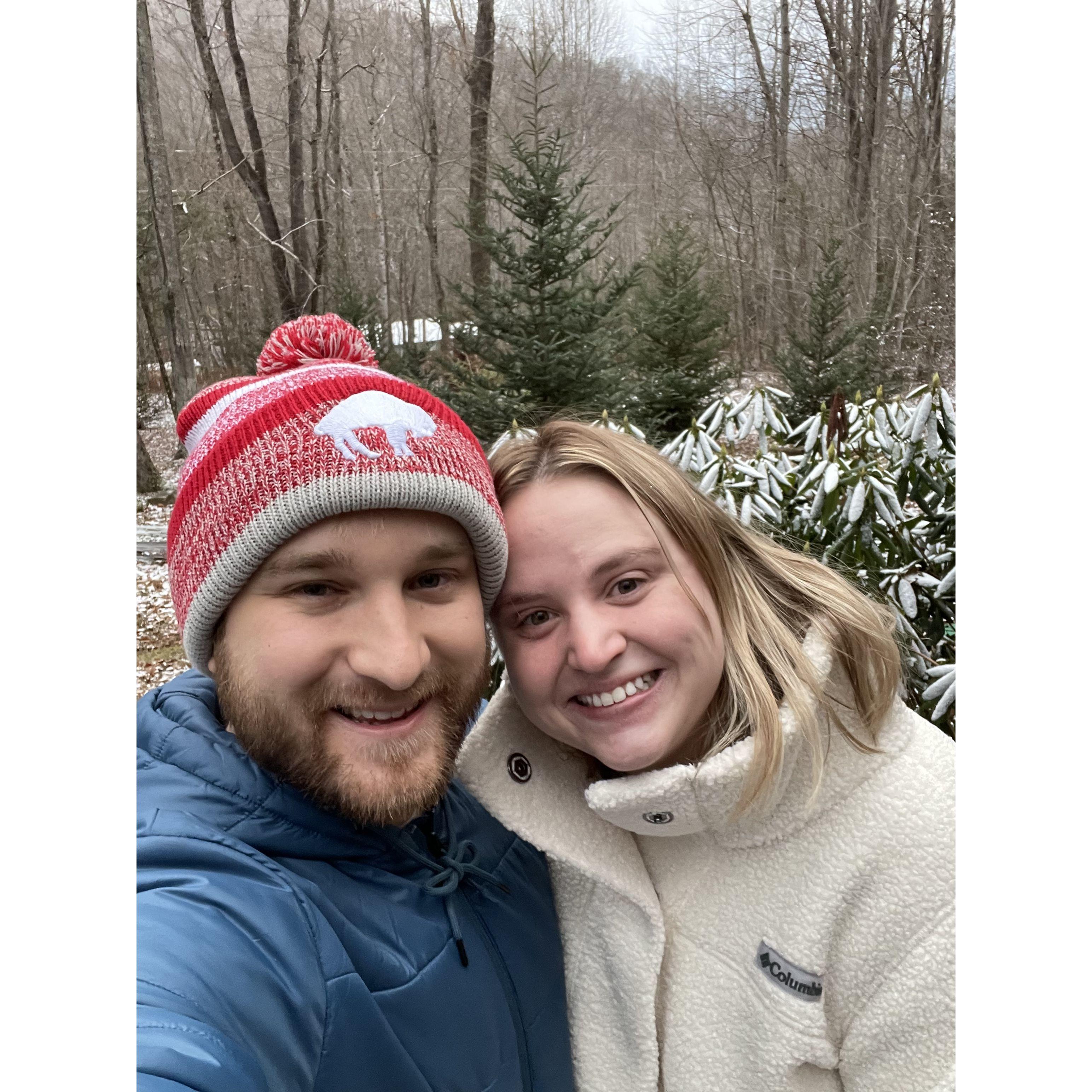 In the mountains - our favorite place!