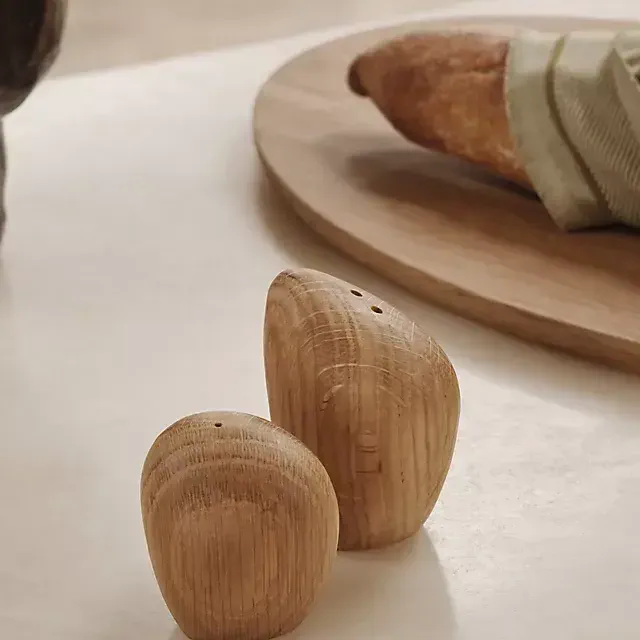 Ferm Living Cairn Salt and Pepper Shakers, Set of 2