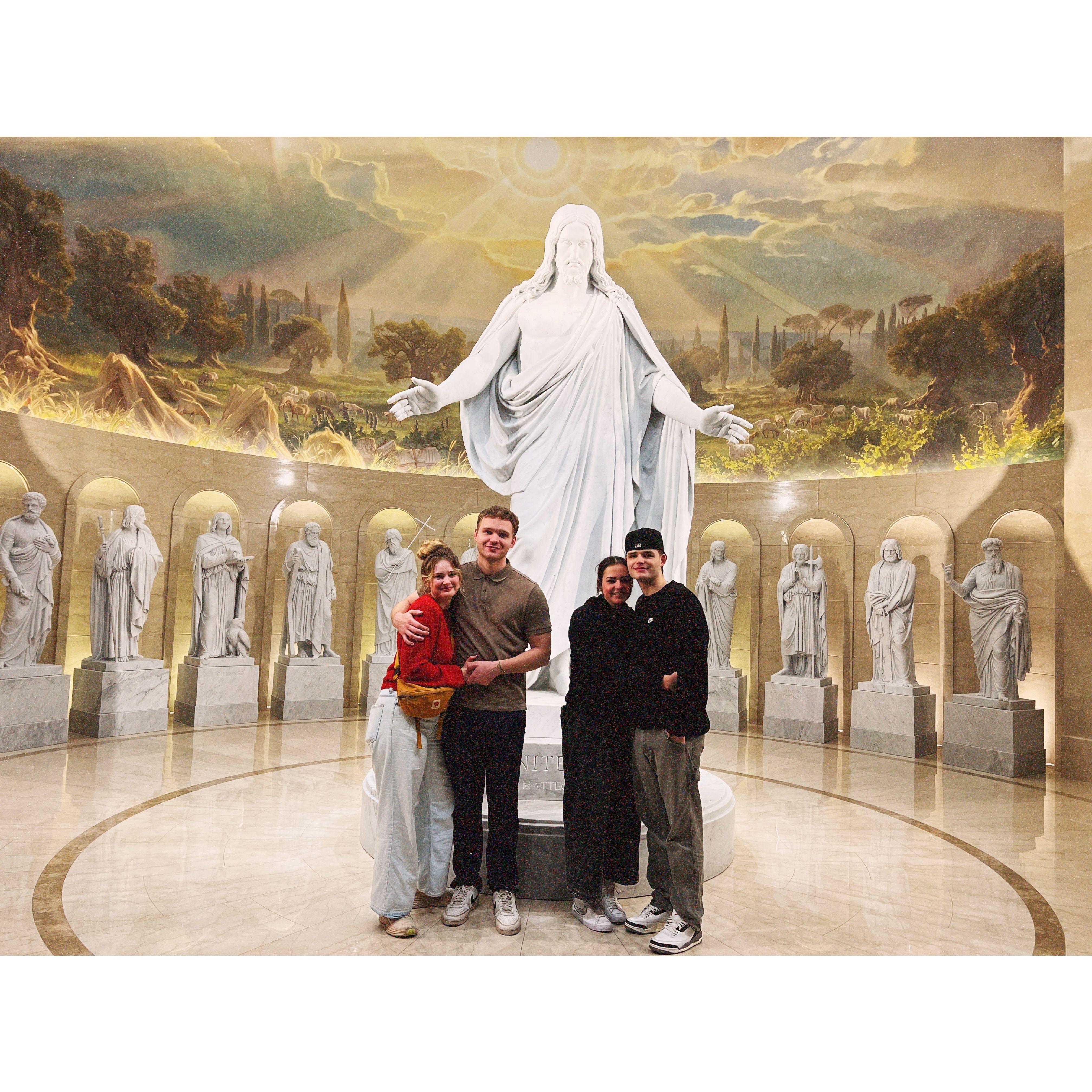 Trip to the Rome Italy temple.