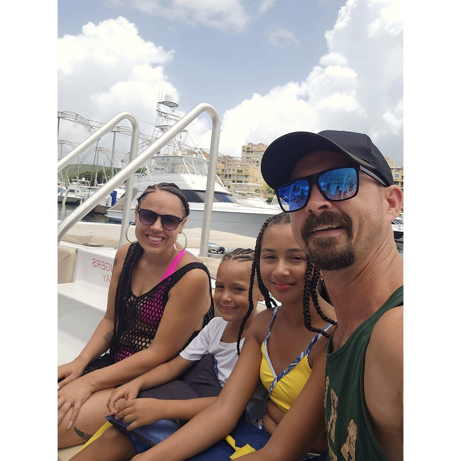 Boat ride in Puerto Rico