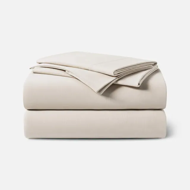REST® Evercool®+ Cooling Sheet Set, Cool to the Touch and Silky Smooth, Antimicrobial 4PCS Sheet Set for Hygienic Sleep, King, Snow Ivory