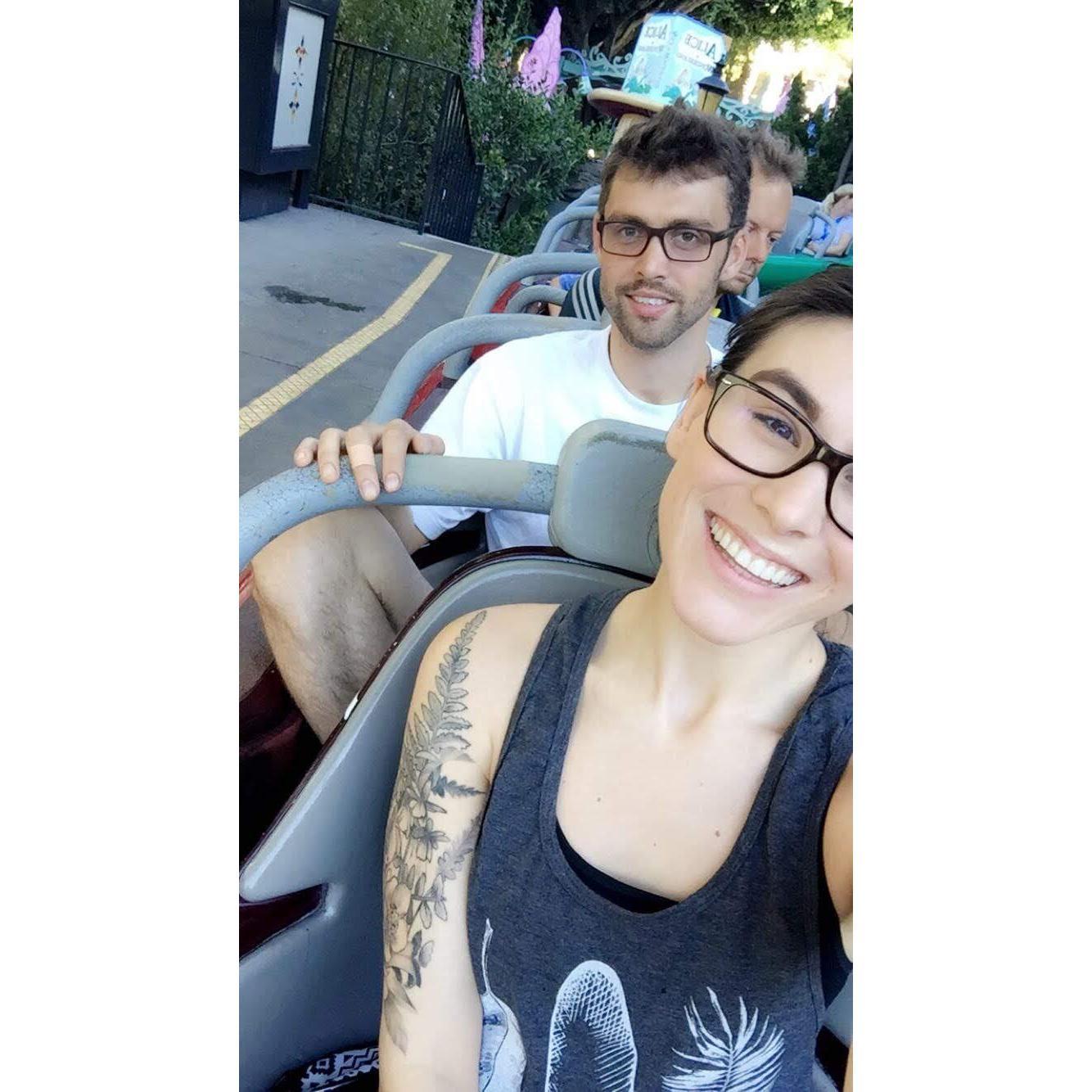 Our first trip to Disneyland - October 2016