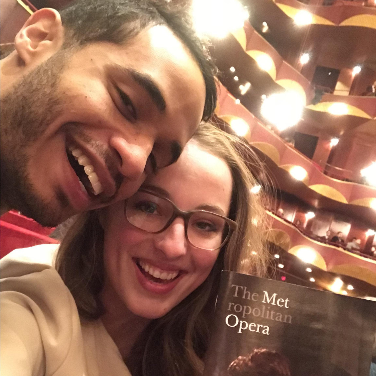 Carmen - Our first of many opera dates to come.