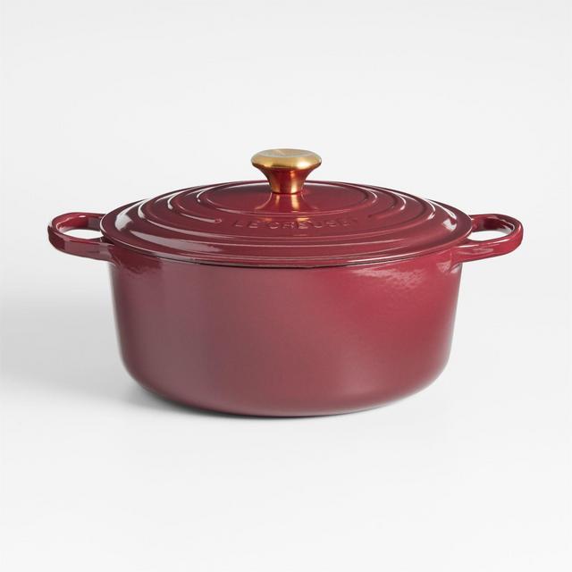 Lodge® 6 Quart Red Enameled Cast Iron Dutch Oven