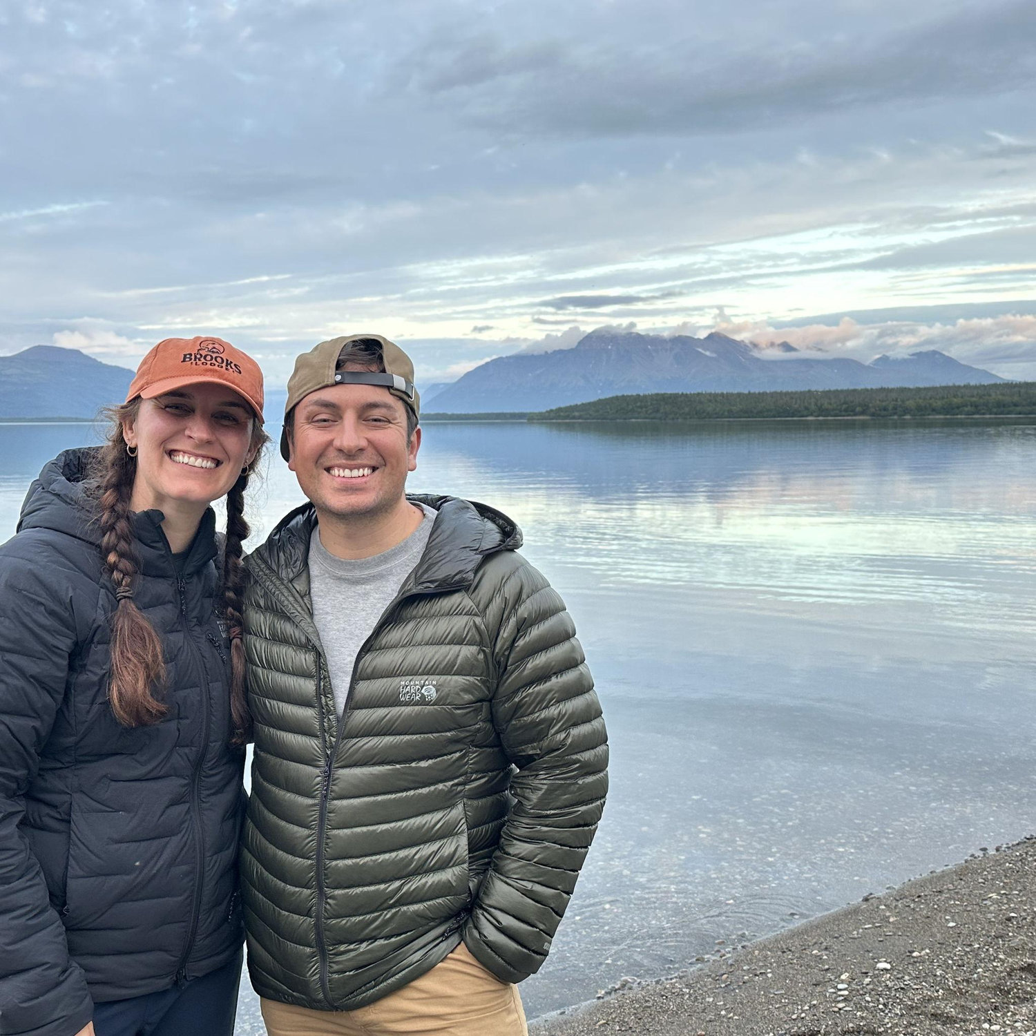 In Sebastian's beloved Alaska. This is at Katmai National Park - we saw so many bears!!
