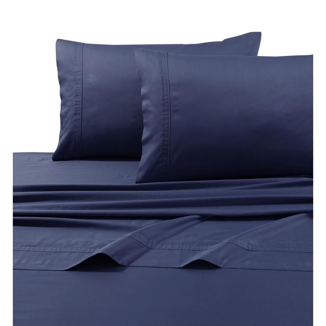 Tribeca Living Egyptian Cotton Sateen 500 Thread Count Extra Deep Pocket 4-Piece Queen Sheet Set