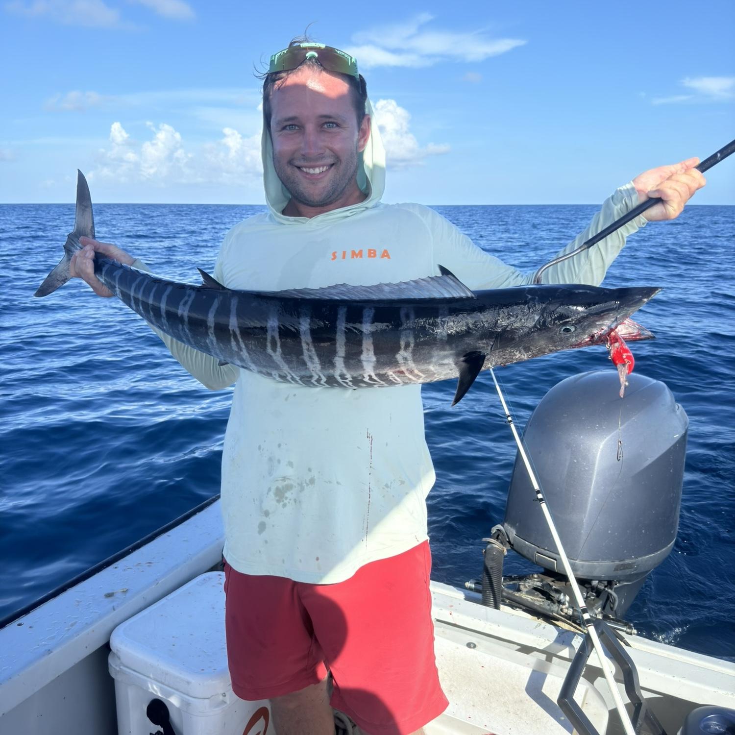8.13.2025 Max’s first wahoo on the Florey Keys Trip!