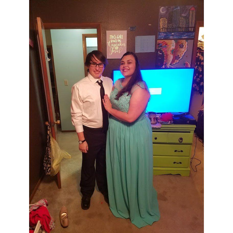 Went to Winter Formal at my college.