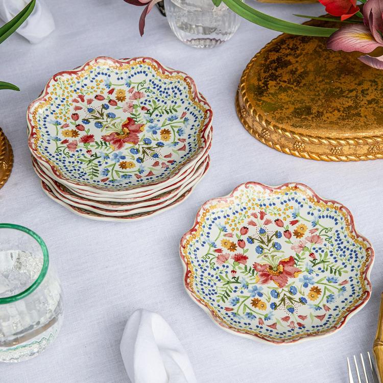 Juliska, Sofia Side/Cocktail Plate, Set of 4 | Zola