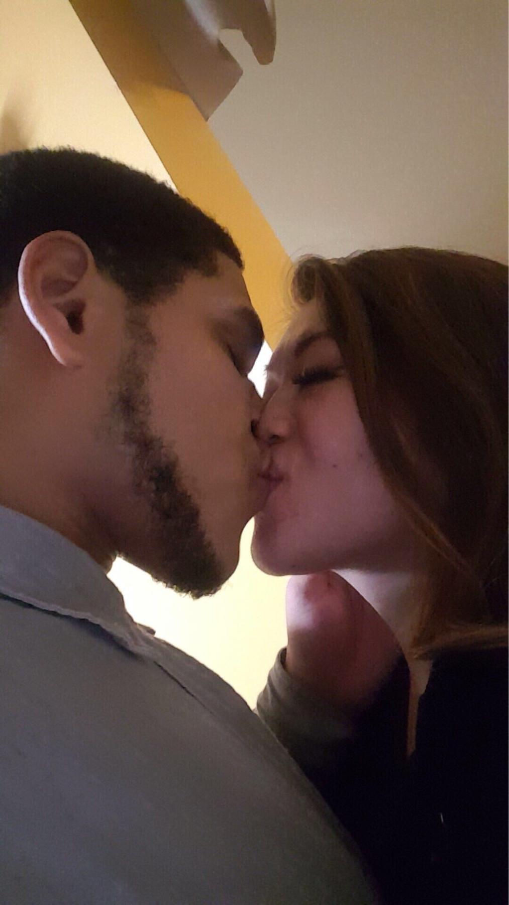 Our first kiss
