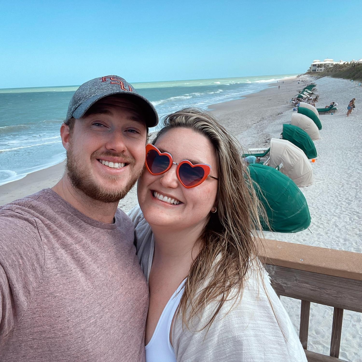 Our first trip together to Disney Vero Beach resort, a very special place to Megan, March 2023.