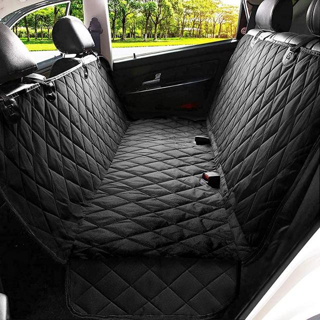 Kytely Upgraded Dog Car Seat Cover Waterproof Pet Seat Covers for Back Seat, Scratch Proof & Nonslip Backing & Hammock, 600D Heavy Duty Dog Seat Cover for Cars, Trucks and Suvs